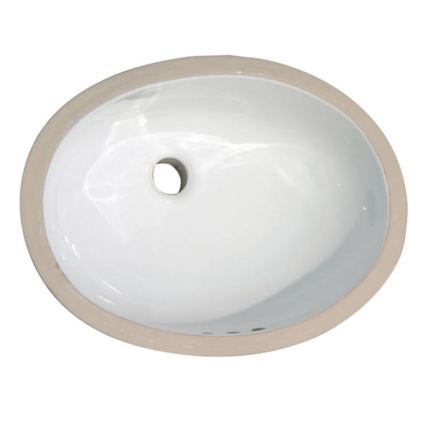 CheviotProducts Cheviot Products 17.75'' White Vitreous China Oval